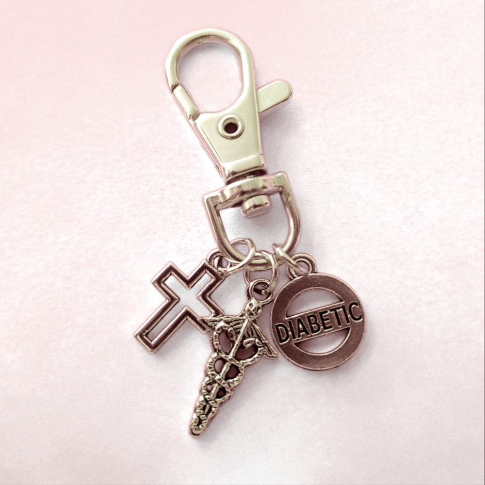 Diabetic Alert Keychain